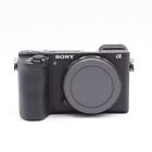Sony Alpha a6500 24.2 MP Mirrorless Interchangeable Lens Camera Body Black