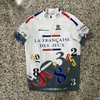 Vintage! Sibille La Francaise Des Jeux Men's Cycling Jersey Short Sleeve