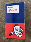 (VTG) 1962 Milwaukee Braves Baseball Season Tickets Cardboard Folder & Schedule