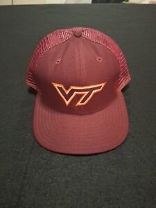 Vintage Virginia Tech New Era Pro Model Hat New Old Stock