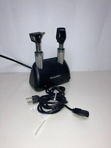 Welch Allyn 7114X  Desk Charger with Handles 25020 Otoscope 11710 Ophthalmoscope
