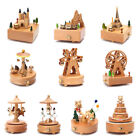 New ListingWooden Music Box Wind Up Cartoon Musical Boxes Classical Music Box for Kids Gift