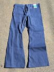 Vintage NOS, 40Wx32L, US Navy Spec., Seafarers Bell-Bottom dungarees jeans