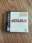 Metal Gear Solid (Sony PlayStation 1, 1998) COMPLETE CIB BLACK LABEL NEAR MINT