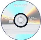 10 PHILIPS Blank DVD+R Plus R Logo Branded 16X 4.7GB Media Disc