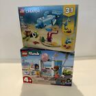 Lego Friends Donut Shop 41723 New & Creator Dolphin and Turtle 31128 NEW Sealed