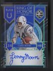 New Listing2023 Panini Limited Football Lenny Moore Ring Of Honor Auto /49