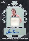 New ListingLarry Bird 2023 Leaf Magnificence Forever Enshrined GU jersey patch auto /2