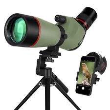 Gosky 20-60x60 Spotting Scope for Hunting,Target Shooting &  Bird Watching