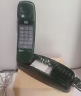 Vintage *AT&T 210 TRIMLINE* Phone-Forest Green- Push Button *W/Cords -WORKS!