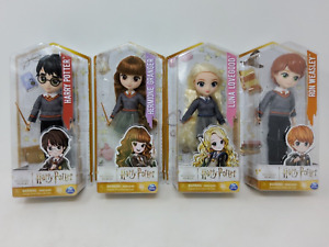 Wizarding World Of Harry Potter 8 Inch Dolls 4 Pack, Harry,Hermione,Luna,Ron