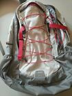 THE NORTH FACE WOMEN'S BOREALIS BACKPACK WHITE/GRAY/RED
