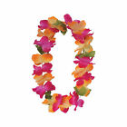 Orange Mahalo Floral Polyester Lei, 1 Pc., Apparel Accessories, 1 Piece