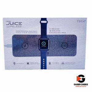 Tech Nano JUICE Wireless Charger with Adapter, Wireless Charging
