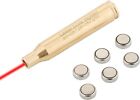 Red Laser Bore Sight .30-06/25-06/270 Cartridge Hunting Boresighter 6 Batteries