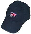Union Jack / Chequered flag embroidered hat