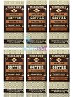 6 Packs Trader Joe's Instant Coffee Packets with Creamer & Sugar 4.2oz Each Pack
