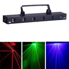 6W 6 Lens full-color RGB laser light nightclubs Xmas home party stage dj light