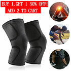 Knee Sleeve Compression Brace Support Gear Joint Pain Relief Elastic Protection