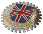 ENGLAND Union Jack Car grille badge with hardware