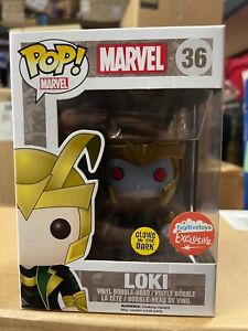Funko Pop! Marvel Loki (Frost Giant) #36 GITD Fugitive Toys Exclusive