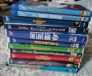 DVD lot of 11 Disney classic Live Action movies. Vintage Nostalgia