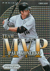 2012 Panini Prizm Team MVP Chicago White Sox Baseball Card #MVP6 Paul Konerko