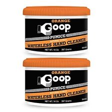 GOOP Multi-Purpose Hand Cleaner Orange Citrus Scent and Pumice - Waterless Ha...