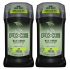 2 Axe Wild Bamboo Deodorant for Men 3 oz ea (2 Pack)