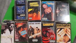 Vintage 90’s Rap/Hip-Hop Soundtrack Cassette Tape Lot (75 Tapes) Nice collection
