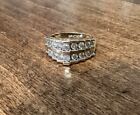 10K YELLOW GOLD with DIAMONDS - ZRW Ring Band, 7.5 - 4.2 grams