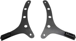 Cycle Visions Sissy Bar Side Plates Black Indian Scout/Scout Sixty 2016-2021 (For: Indian Scout Bobber)