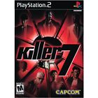 Killer 7 (Sony PlayStation 2, 2005) CASE/MANUAL/ART INCLUDED