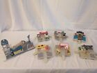 Lot of 7 Vintage Galoob Micro Machines Toy Travel City Play sets