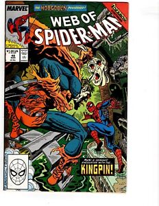 Web of Spider-man #48 1988  VF/NM condition