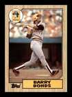1987 Topps Barry Bonds #320 Pittsburgh Pirates Rookie RC NM Near Mint
