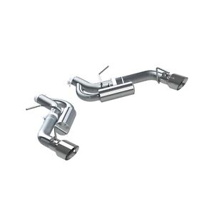 MBR P S7034AL Dual Axle Back Exhaust for 16-24 Chevy Camaro SS 6.2L w/o NPP (For: 2016 Camaro)