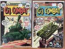 G.I. Combat #175 (VF), #176 (VF+), Bronze-Age DC War, 1975