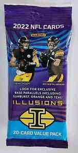 2022 Panini Illusions Football Fat Pack Cello Pack FACTORY SEALED Brock Purdy?