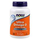 NOW Foods Ultra Omega 3, 1000 mg, 90 Softgels