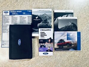 2021 FORD BRONCO SPORT OWNERS MANUAL GUIDE BOOK SET BIG BEND BASE CASE