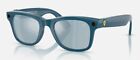 RAY-BAN Meta Wayfarer SCUDERIA FERRARI MIAMI Smart Sunglasses Shiny Blue/ Mirror