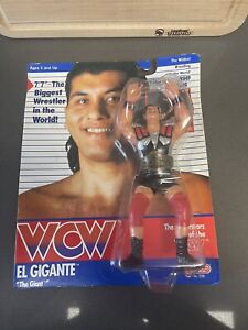 WCW WWF Galoob El Gigante MOC Wrestling Figure Giant Gonzalez UK Exclusive