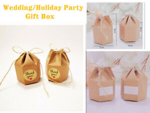 20PCS Wedding/Birthday Holiday Party Favors Candy Gifts Boxes /Goody Bag/