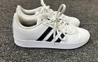 Adidas Original White/Black  Gym Shoes  Sz 5.5