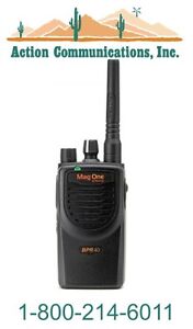 NEW MOTOROLA BPR40 - UHF 450-470 MHZ, 4 WATT, 8 CHANNEL TWO-WAY RADIO