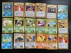 Vintage Japanese Pokemon ALL RARE NON Holo Card Lot of 18 - Most LP
