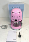 Used -Smeg DCF02PKUS Pink 50's Retro Style Drip Coffee Machine-FREE S/H