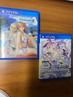 Dead or Alive Xtreme 3+Moe Chronicle Asian/English Playstation PS Vita Games Lot