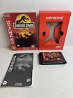 Jurassic Park (Sega Genesis, 1993) CIB Complete Tested Rare Cardboard Box